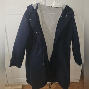 Seraphine Navy Blue 3 in 1 Mid-Weight Maternity Parka